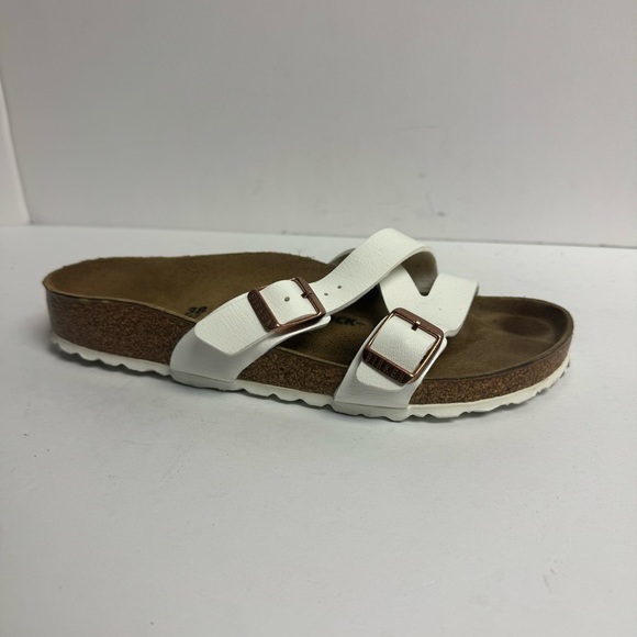 Birkenstock Womens Salina Sandal White Birko Size US7 N EU38